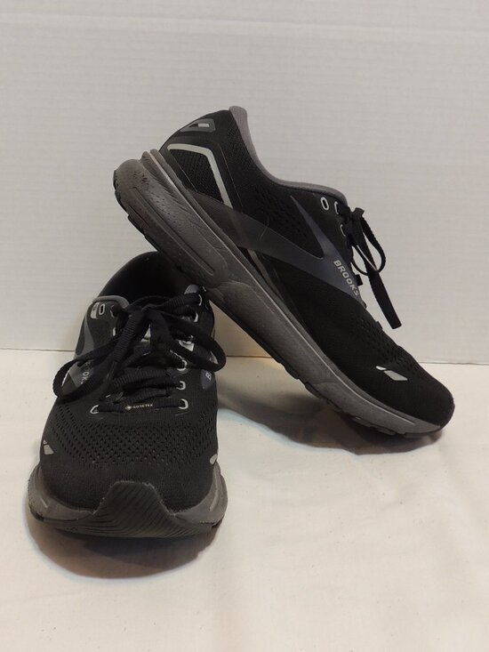 Brooks Ghost Shoes Men 9.5 Black Athletic Gym Fitness Lace Up Shoes main image 6